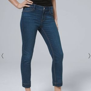 WHBM The Slim Crop*cuffed* Sz 2S